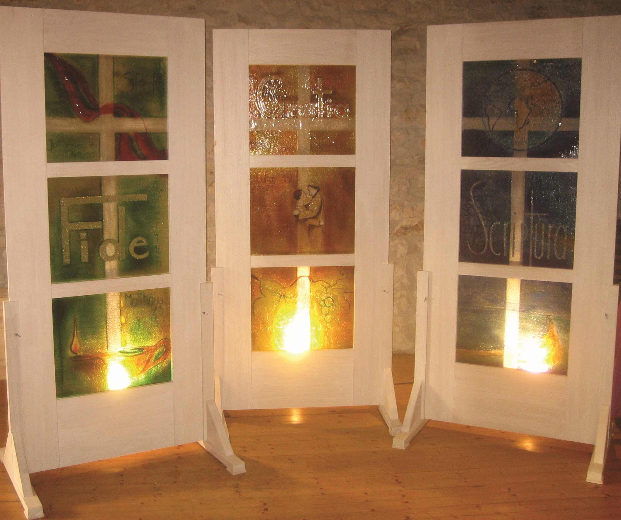 Das Raibacher Reformationstriptychon im Heimatmuseum in Münster