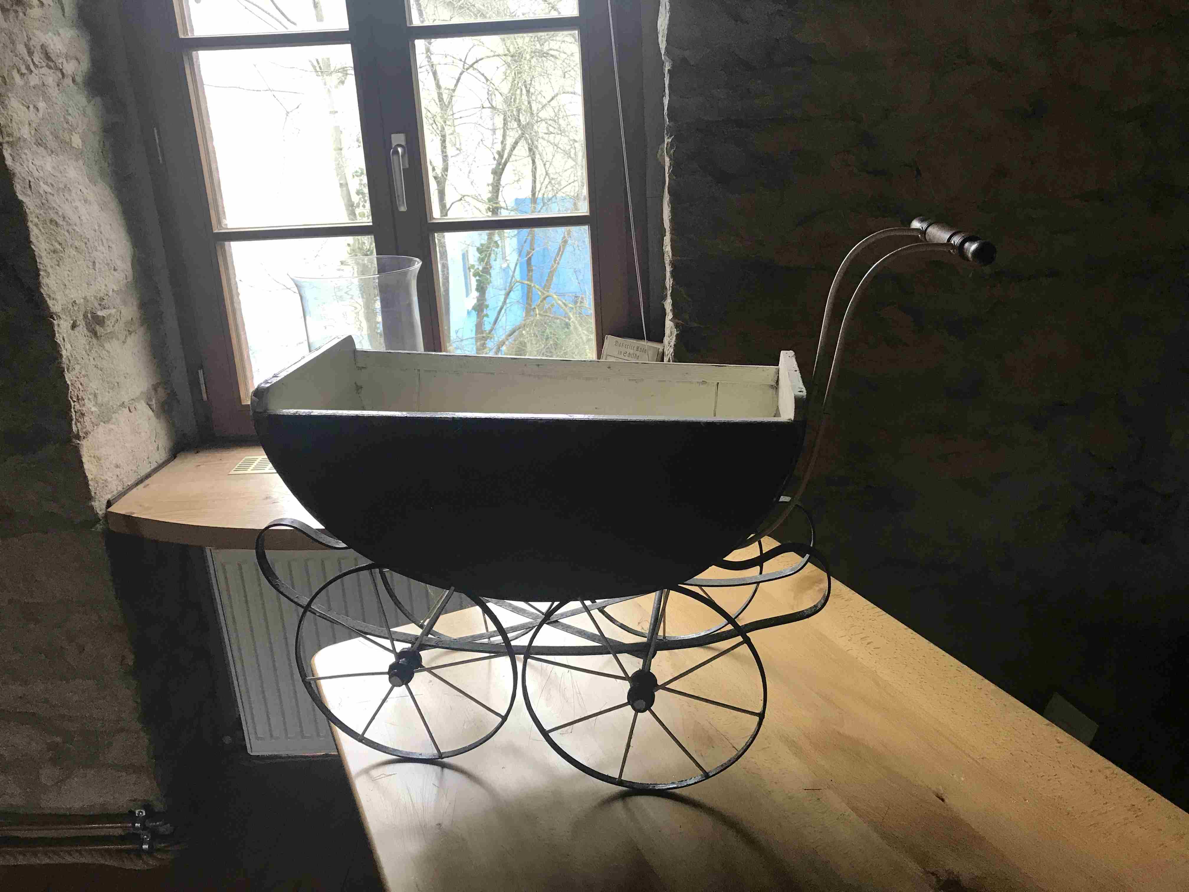 ... noch allein im Museum